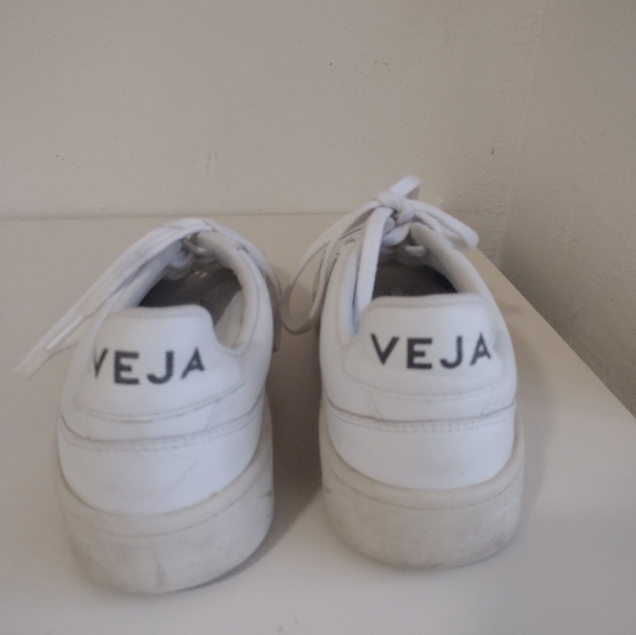 VEJA sneakers V-12 extra white size 10 - Picture 7 of 12